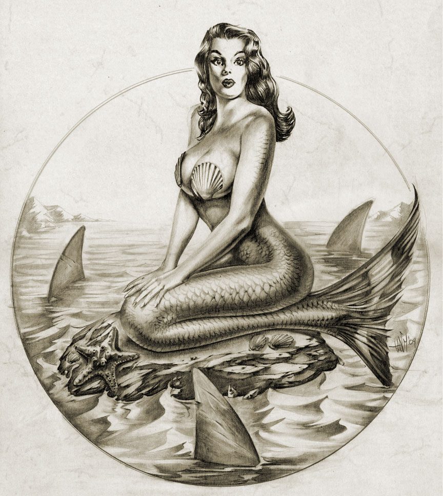 Pinup Mermaid