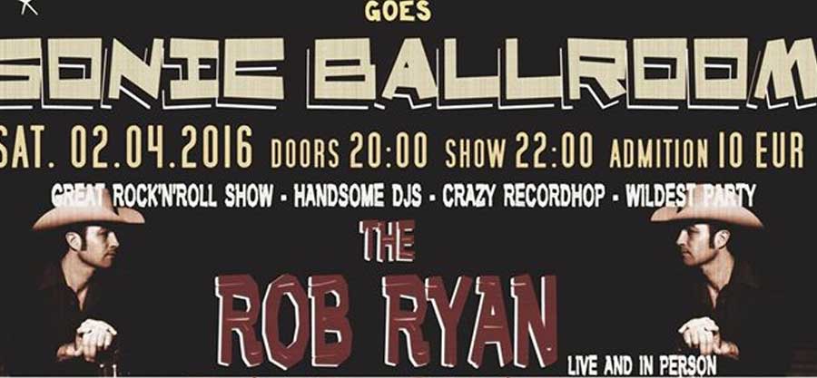 Rob Ryan Roadshow Sonic Ballroom Köln 2016 Titelbild