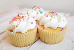 Zitronen-Cupcake