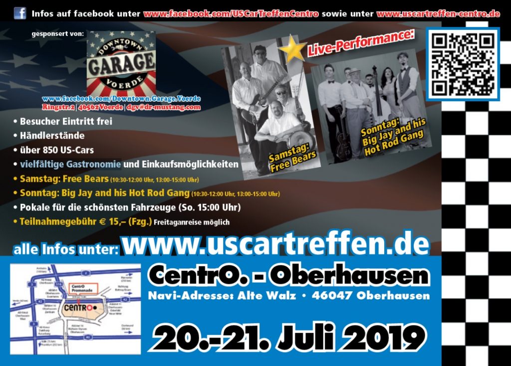 Flyer US-Car-Treffen Oberhausen