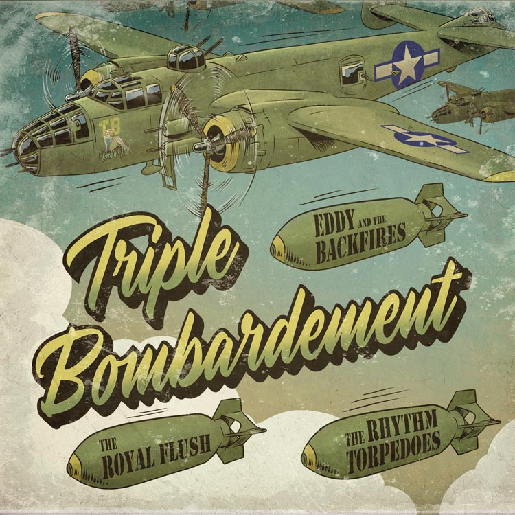 Triple Bombardement Albumcover