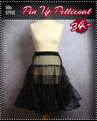 Petticoat - schwarz