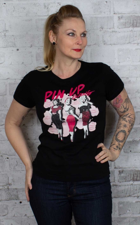 PinRockShop - T-Shirt PinUp Gang