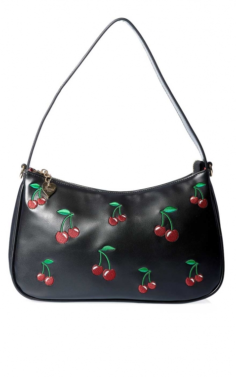 Banned Handbag Wild Cherry, black