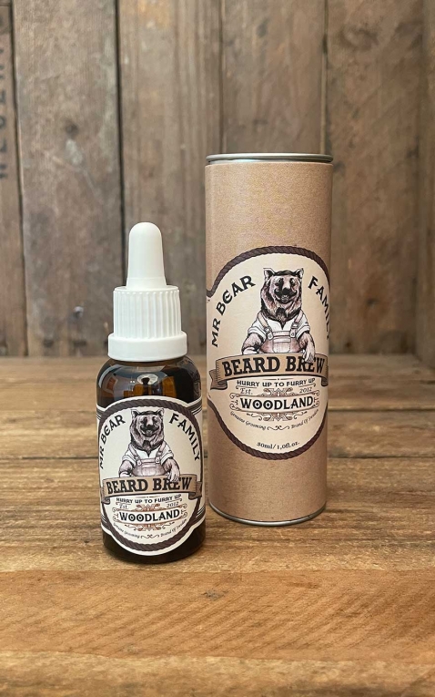Mr Bear Family Beard Oil Beard Brew Woodland