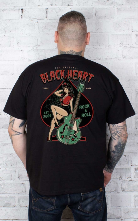 Black Heart T-Shirt - Rock and Roll
