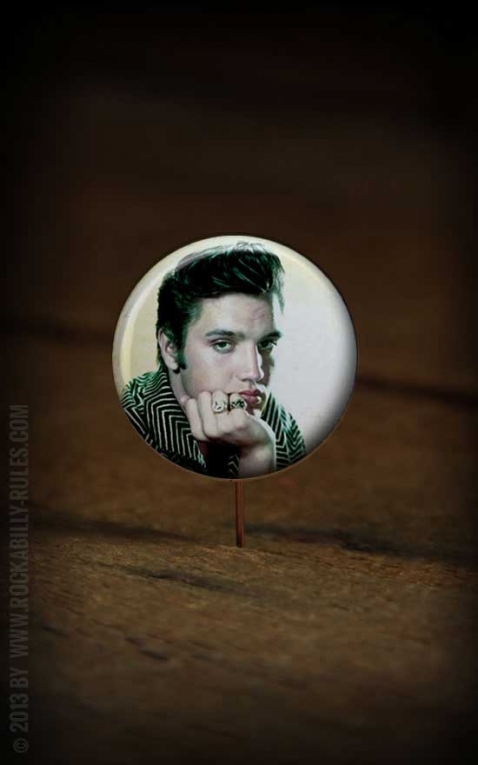 Button Elvis 002