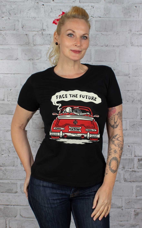 Cartel Ink Ladies T-Shirt - Face the future
