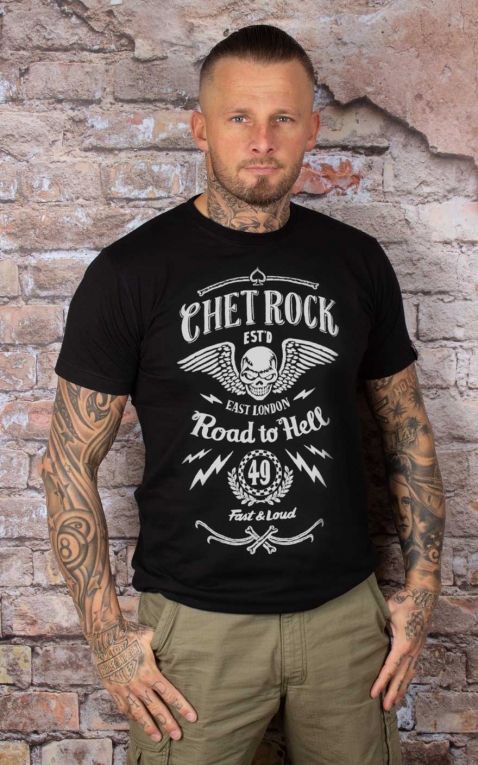 Chet Rock T-Shirt Road to Hell