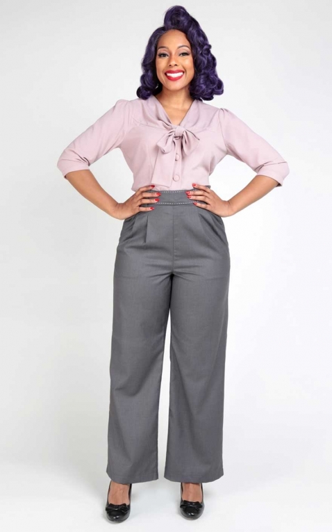 Collectif Hose Sibylle 40s Trousers