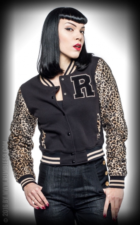 Rumble59 - Sweat College Jacket - Leo Patch