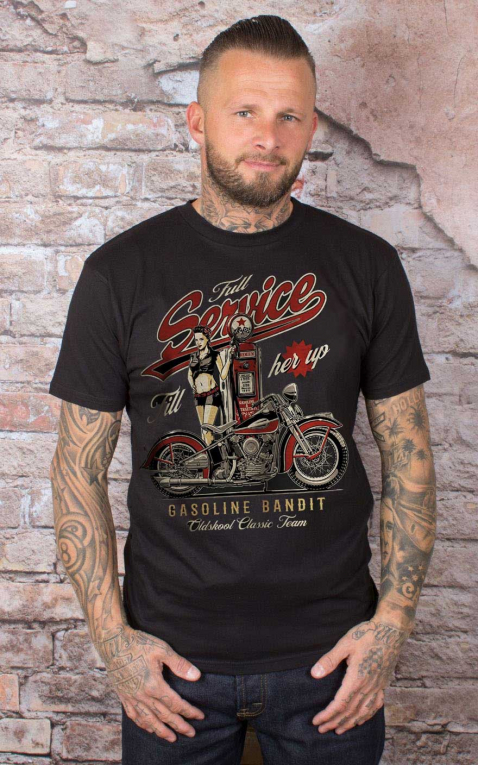 Gasoline Bandit T-Shirt Full Service