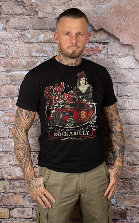 Gasoline Bandit T-Shirt Old School Rock