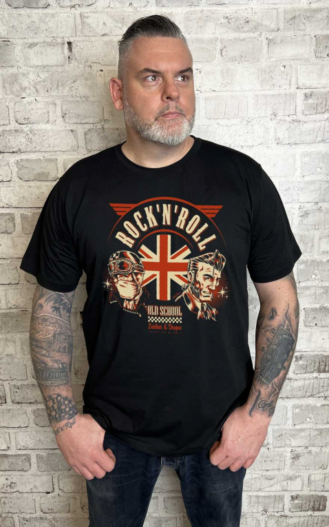 Gasoline Bandit T-Shirt UK Rockn Roll