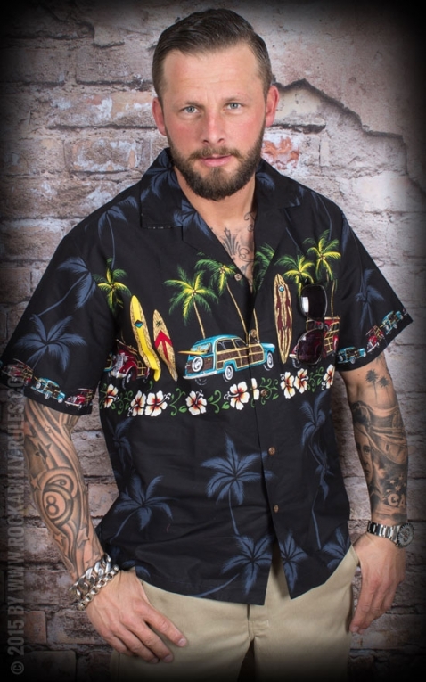 Hawaii Shirt - Palm tree