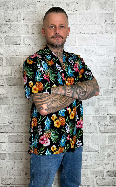 Karmakula Hawaiian Shirt - Pineapple