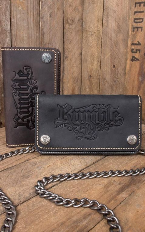 Rumble59 - Leather Wallet - brown or black