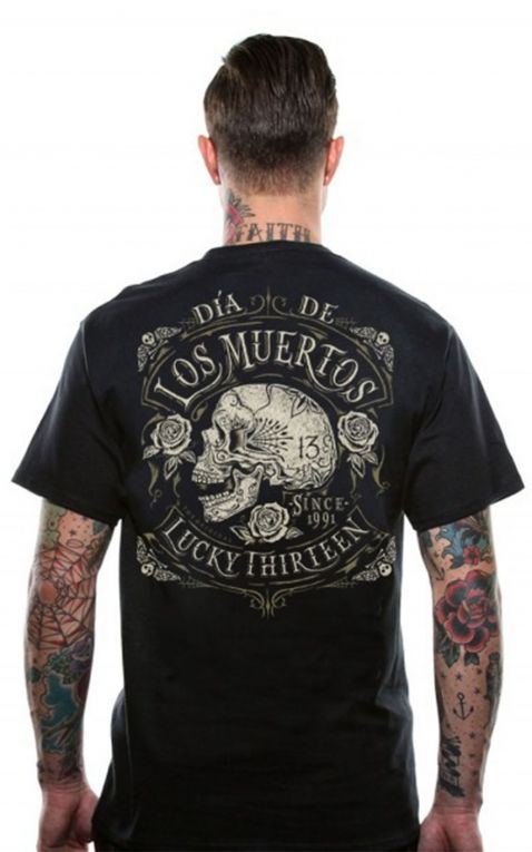 Lucky13 Männer T-Shirt - Dead Skull