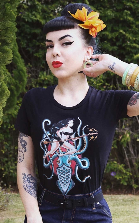 Mischief Made - Frauen T-Shirt Daughter of the Kraken