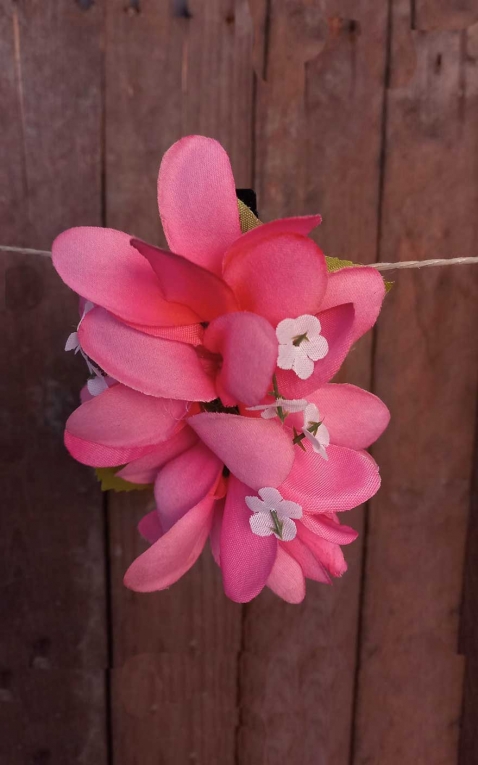 Plumeria Haarspange | HairClip Light Pink