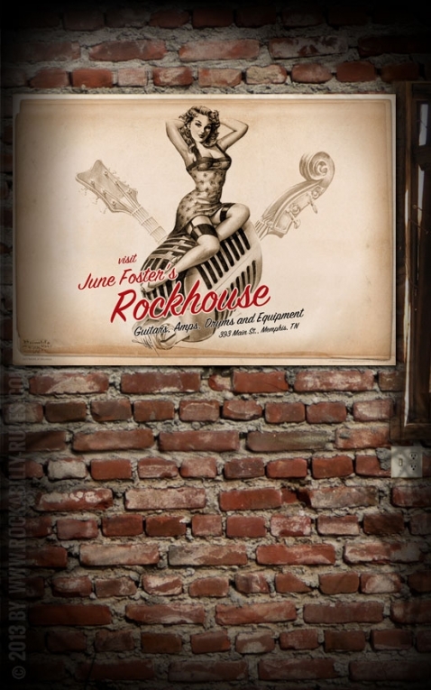 Rumble59 Poster - Rockhouse