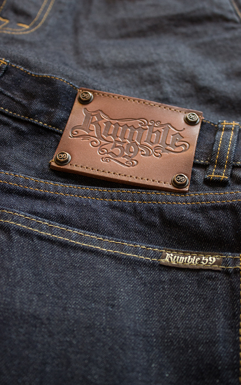 Rumble59 Jeans Raw Denim | Rockabilly Denim - 50s Style