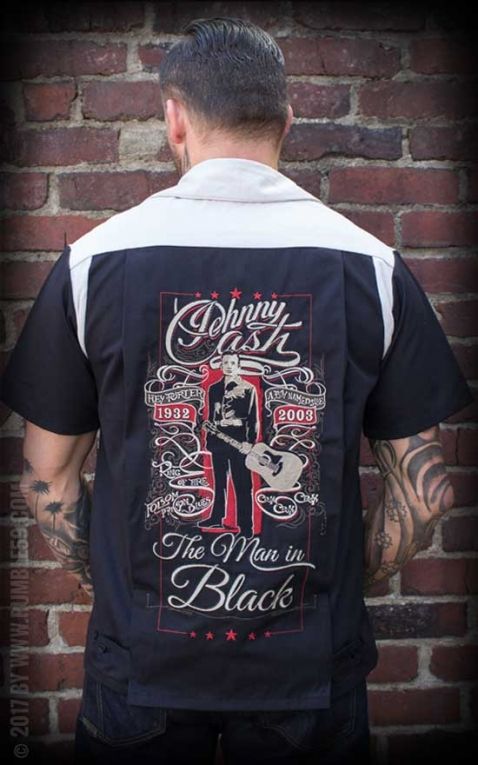 Rumble59 - Bowling Shirt - The Man in Black