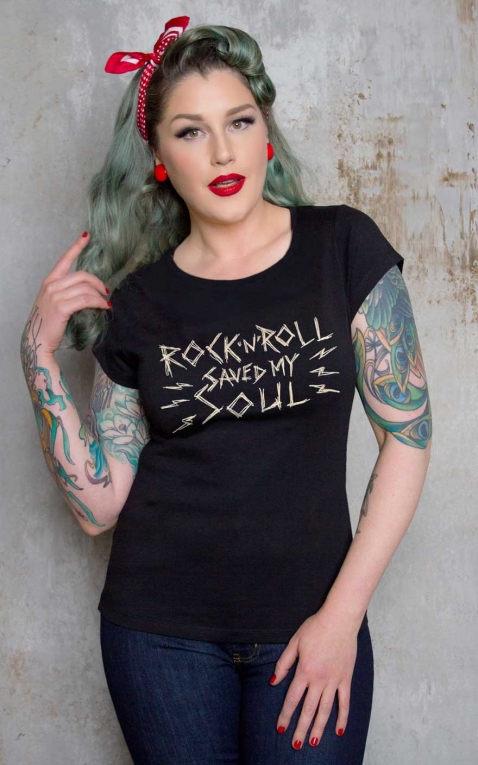 Rumble59 - T-Shirt - RocknRoll saved my soul