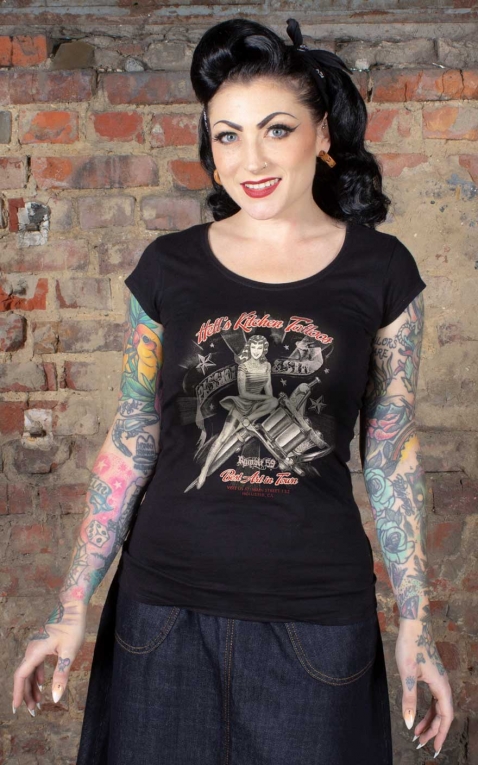 Rumble59 - Ladies T-Shirt - Hells Kitchen Tattoos