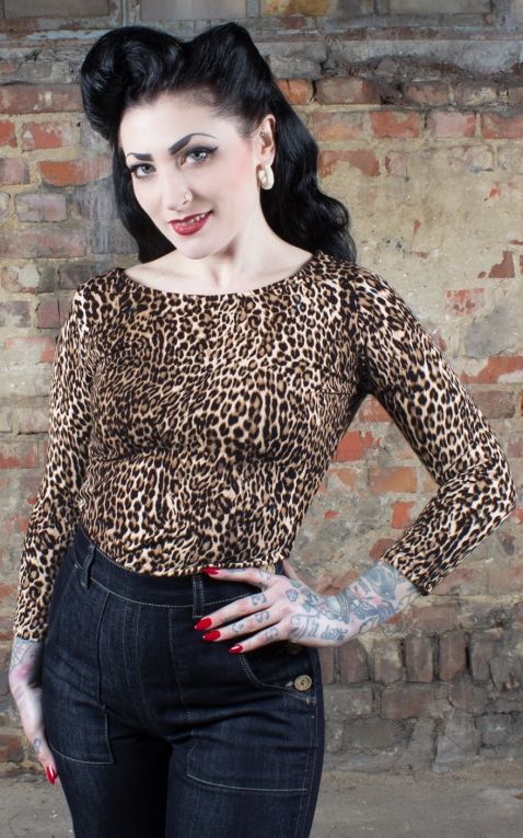 Rumble59 Ladies - Leopard Shirt - The wild one