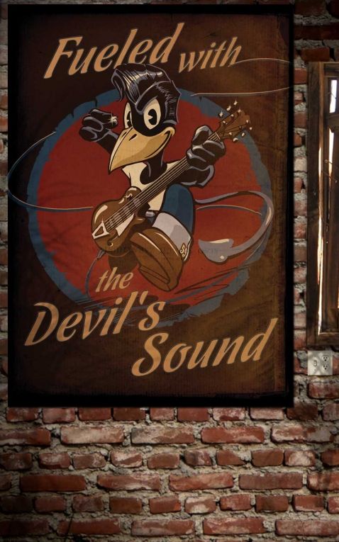 Rumble59 Poster - The Devils Sound