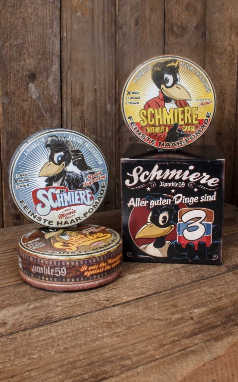 Rumble59 - Schmiere - 3er Set Pomade Movie Collection