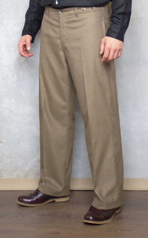 Rumble59 - Vintage Loose Fit Pants New Jersey