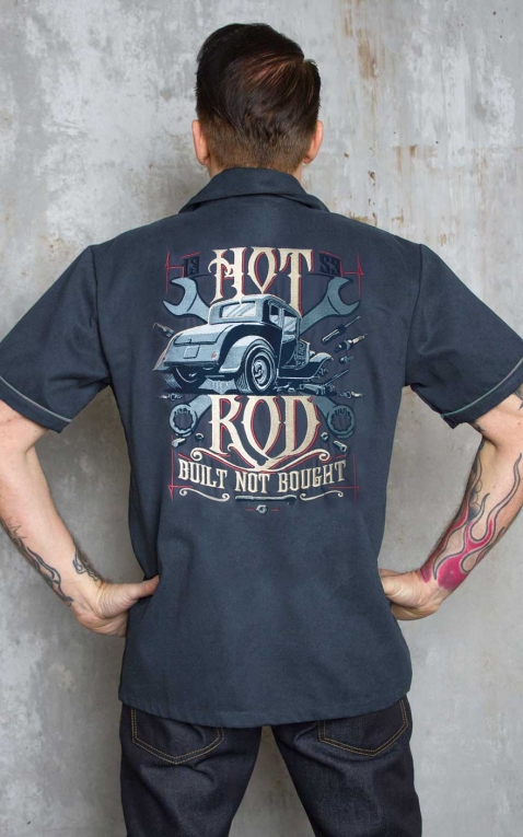 Rumble59 - Worker Shirt - Hot Rod