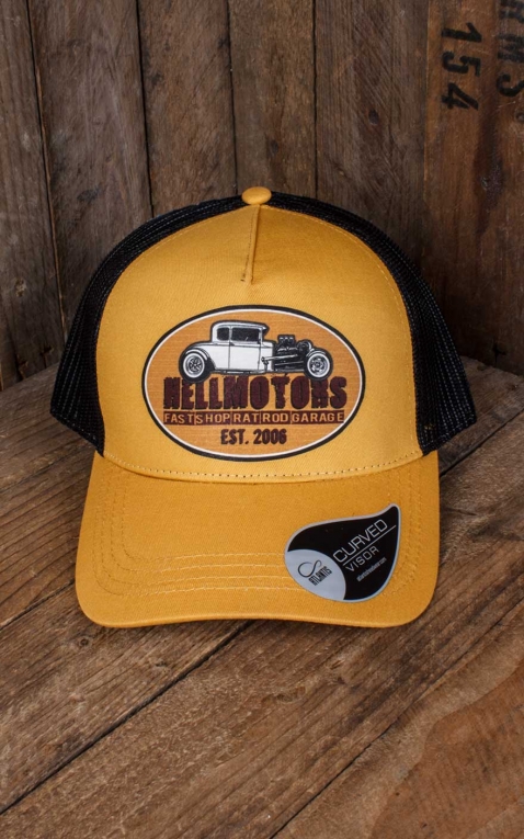 Hellmotors Trucker Capuchon | Cap Hotrod Shop