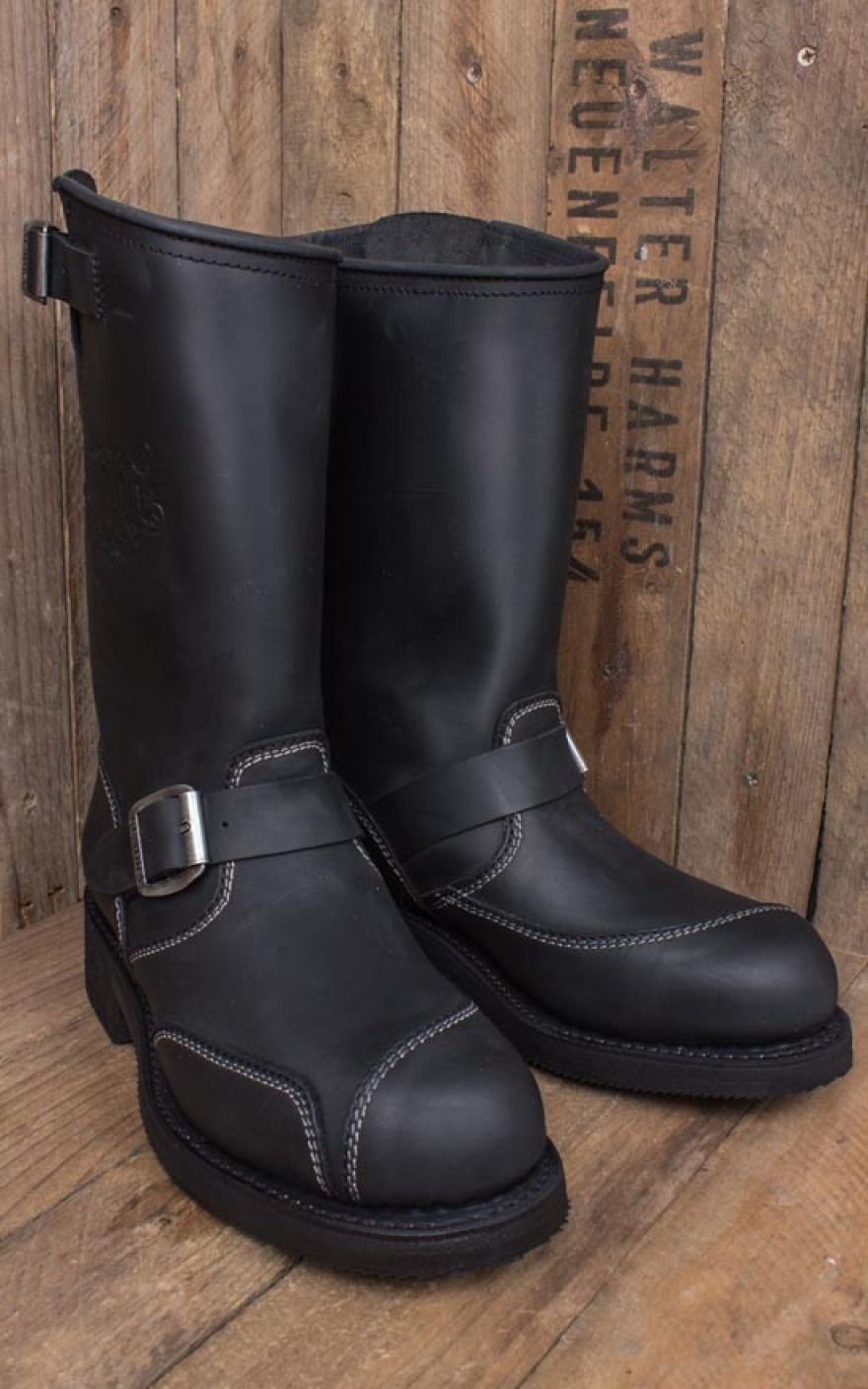 Biker Boots | real leather - perfect rockabilly style