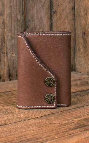 Rumble59 - Leather Wallet Tripartite - compact size