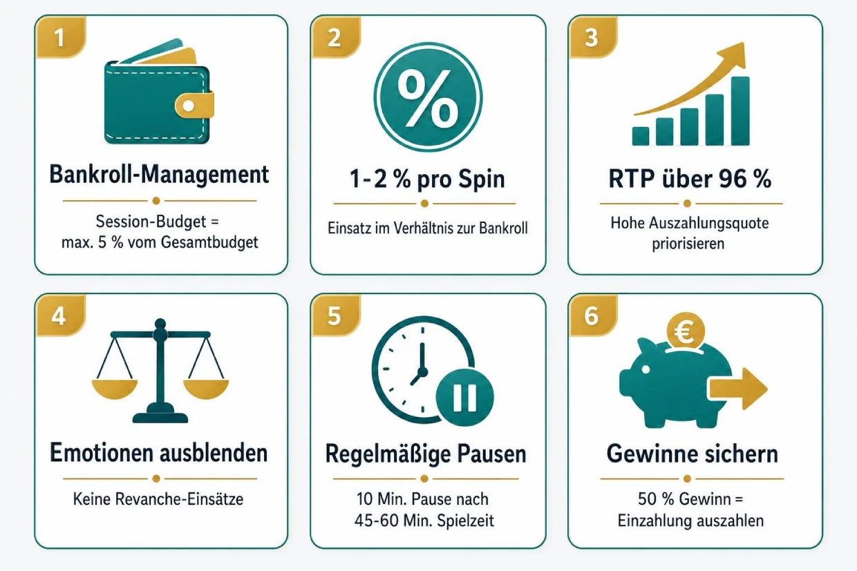 Verantwortungsvoll spielen im Casino ohne Limit: Sechs Schutzregeln für Bankroll und Session